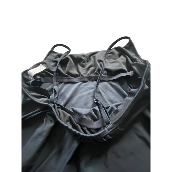 Time And Tru 2 Piece Tankini Snd Swim Skirt Set Black Size XL Beach Summer Cute - Picture 10 of 16